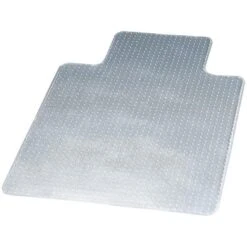 Deflect-O DuraMat 36" X 48'' Rectangular W/Lip Chair Mat For Carpet, Vinyl (DEFCM13113)
