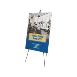 Quartet Instant Easel Display Easel, 63", Black Aluminum (29E) -Prepa Furniture Shop sp43806907 s7