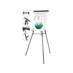 MasterVision Display Easel, 69", Black Aluminum (FLX05101MV) -Prepa Furniture Shop sp43812131 s7