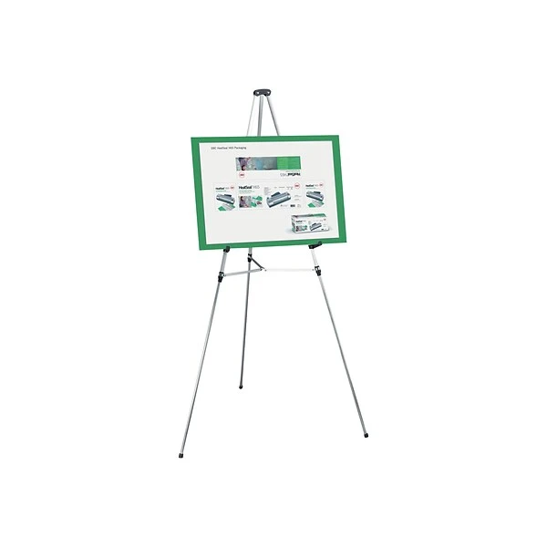 Quartet Display Easel, 66", Silver Aluminum (Q50E) 1 Quartet Display Easel, 66", Silver Aluminum (Q50E)