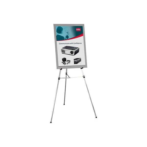 Quartet Display Easel, 66", Silver Aluminum (Q50E) 2 Quartet Display Easel, 66", Silver Aluminum (Q50E) - Image 2