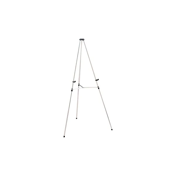 Quartet Display Easel, 66", Silver Aluminum (Q50E) 3 Quartet Display Easel, 66", Silver Aluminum (Q50E) - Image 3