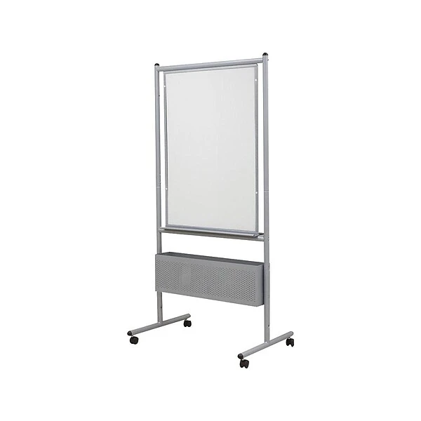 Best-Rite Dry Erase Easel, 72", Silver Steel (37154) 1 Best-Rite Dry Erase Easel, 72", Silver Steel (37154)