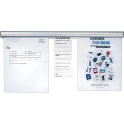 Advantus Grip-A-Strip Display Rail, 36”L X 1.5”H (2005)