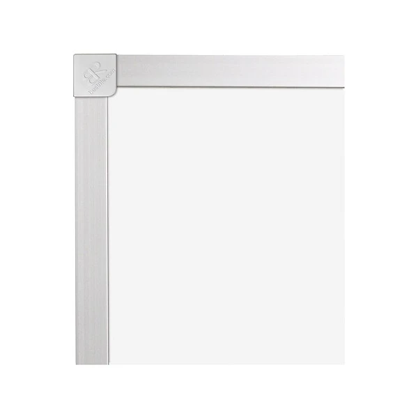 Essentials By Balt TuF-Rite Melamine Dry-Erase Whiteboard, Anodized Aluminum Frame, 6' X 4' (2H1NG) 1 Essentials By Balt TuF-Rite Melamine Dry-Erase Whiteboard, Anodized Aluminum Frame, 6' X 4' (2H1NG)