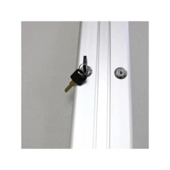 Ghent Vinyl Enclosed Bulletin Board, Satin Frame, 3'H X 4'W (PA23648VX-193) -Prepa Furniture Shop sp44336736 s7 1