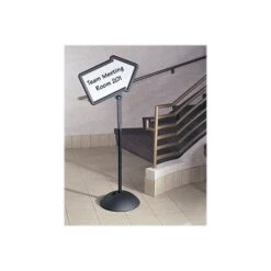 Safco Write Way Plastic Dry-Erase Whiteboard, 2' X 1' (4173BL)