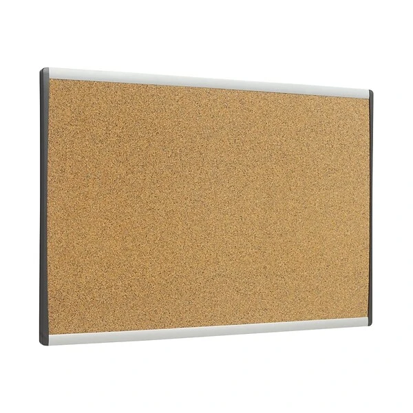 Quartet Arc Cubicle Cork Bulletin Board, Aluminum Frame, 14"H X 24"W (ARCB2414) 1 Quartet Arc Cubicle Cork Bulletin Board, Aluminum Frame, 14"H X 24"W (ARCB2414)