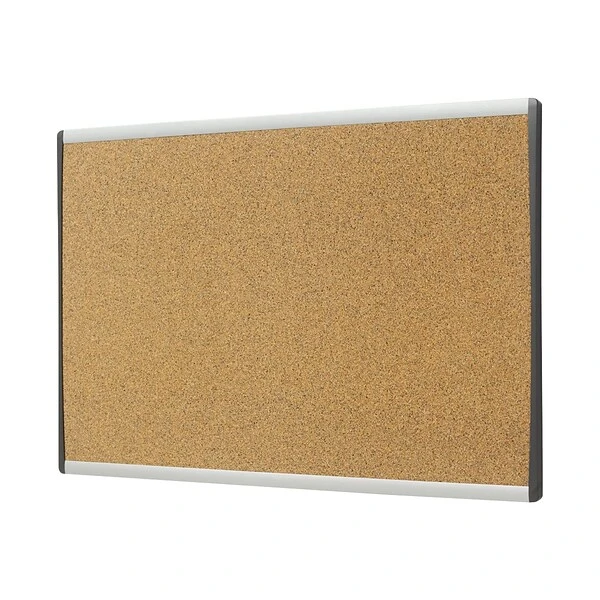Quartet Arc Cubicle Cork Bulletin Board, Aluminum Frame, 14"H X 24"W (ARCB2414) 2 Quartet Arc Cubicle Cork Bulletin Board, Aluminum Frame, 14"H X 24"W (ARCB2414) - Image 2