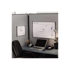 Quartet Arc Cubicle Painted Steel Dry-Erase Whiteboard, Aluminum Frame, 2.5' X 1.5' (ARC3018) -Prepa Furniture Shop sp44342643 s7