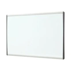 Quartet Arc Cubicle Painted Steel Dry-Erase Whiteboard, Aluminum Frame, 1' X 1' (ARC1411)