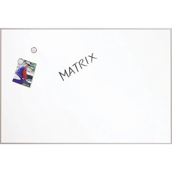Quartet Matrix Painted Steel Dry-Erase Whiteboard, Aluminum Frame, 23" X 16" (M2316) 2 Quartet Matrix Painted Steel Dry-Erase Whiteboard, Aluminum Frame, 23" X 16" (M2316) - Image 2
