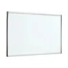 Quartet Arc Cubicle Painted Steel Dry-Erase Whiteboard, Aluminum Frame, 2' X 1' (ARC2414)