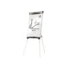 Quartet Euro Magnetic Easel, 73.5", Silver Metal (EU500E)