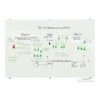 Best-Rite Visionary Glass Dry-Erase Whiteboard, 4' X 3' (83844)
