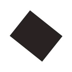 Pacon Ucreate Cardstock Poster Board, 22" X 28", Black, 25/Pack (5394-1)