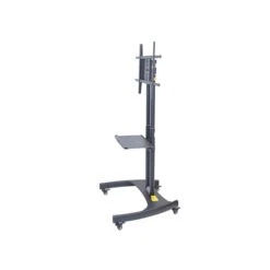 Luxor FP Series Steel Pedestal TV Stand, Screens Up To 60", Black (FP3500)