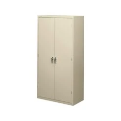 HON Brigade 72" Steel Storage Cabinet With 5 Shelves, Putty (HONSC1872L)