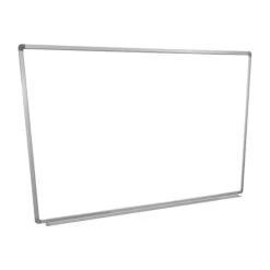 Luxor Steel Dry-Erase Whiteboard, Aluminum Frame, 4' X 3' (WB4836W)