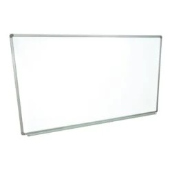 Luxor Steel Dry-Erase Whiteboard, Aluminum Frame, 6' X 3' (WB7240W)