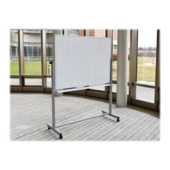Luxor Steel Mobile Dry-Erase Whiteboard, Aluminum Frame, 4' X 3' (MB4836WWB) -Prepa Furniture Shop sp44851727 s7 1