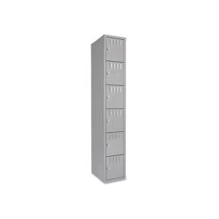 Tennsco 72" Gray Storage Locker (BS6-121812-A)
