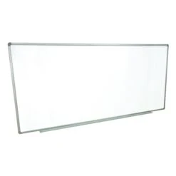 Luxor Steel Dry-Erase Whiteboard, Aluminum Frame, 96" X 40" (WB9640W)