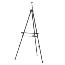 Quartet Heavy Duty Display Easel, 66", Black Aluminum (56E)