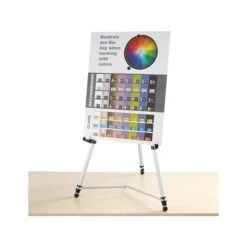 Quartet Display Easel, 66", Silver Aluminum (55EX)