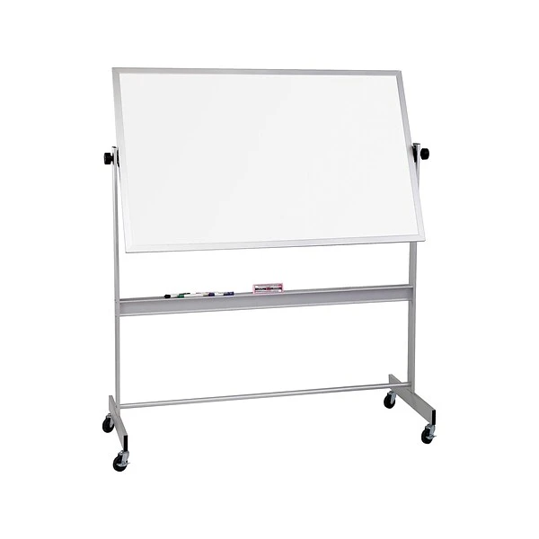 MooreCo Dura-Rite Melamine Dry-Erase Whiteboard, Anodized Aluminum Frame, 6' X 4' (62357) 1 MooreCo Dura-Rite Melamine Dry-Erase Whiteboard, Anodized Aluminum Frame, 6' X 4' (62357)