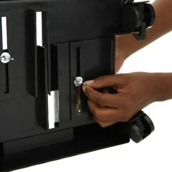 Mind Reader Small CPU Holder With Wheels, Adjustable Width Mobile Stand, Lockable Wheels, Black (TCPU-BLK) -Prepa Furniture Shop sp49927917 s7