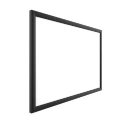 U Brands Magnetic Dry Erase Whiteboard, 23" X 17", Black MDF Frame (307U00-01)