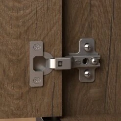 Bush Furniture Anthropology 30"H Small Storage Cabinet With Doors, Rustic Brown Embossed (ATS130RB-03) -Prepa Furniture Shop sp51221824 s7