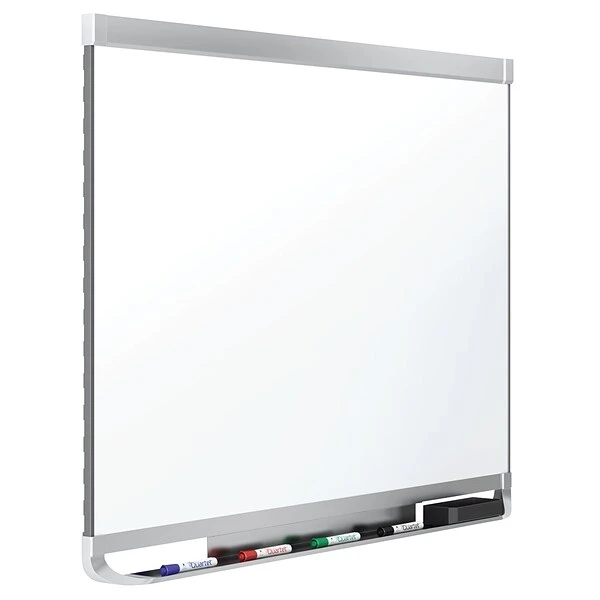 Quartet Prestige 2 DuraMax Porcelain Dry-Erase Whiteboard, Aluminum Frame, 6' X 4' (P557AP2) 2 Quartet Prestige 2 DuraMax Porcelain Dry-Erase Whiteboard, Aluminum Frame, 6' X 4' (P557AP2) - Image 2