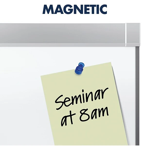 Quartet Prestige 2 DuraMax Porcelain Dry-Erase Whiteboard, Aluminum Frame, 6' X 4' (P557AP2) 5 Quartet Prestige 2 DuraMax Porcelain Dry-Erase Whiteboard, Aluminum Frame, 6' X 4' (P557AP2) - Image 5