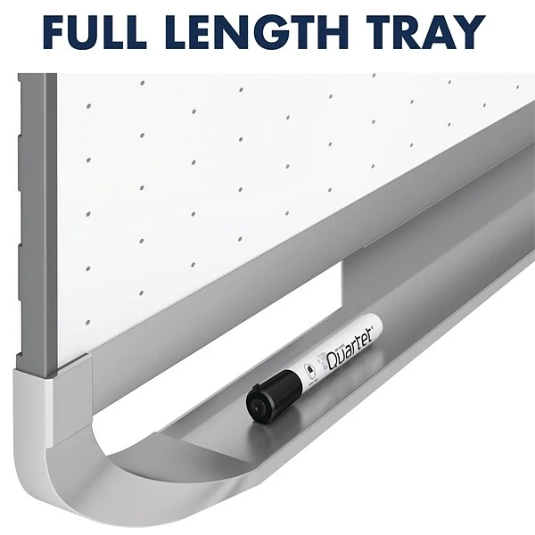 Quartet Prestige 2 Total Erase Dry-Erase Whiteboard, Aluminum Frame, 6' X 4' (TEM547A) 6 Quartet Prestige 2 Total Erase Dry-Erase Whiteboard, Aluminum Frame, 6' X 4' (TEM547A) - Image 6