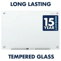Quartet Infinity Magnetic Glass Dry-Erase Whiteboard, White, 3' X 2' (G3624W) -Prepa Furniture Shop sp56248625 s7