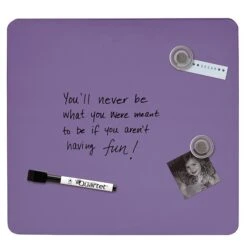 Quartet Tin Dry-Erase Board, 1' X 1', Assorted Colors (TSQ1212A) -Prepa Furniture Shop sp56249026 s7