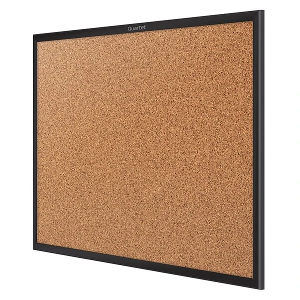 Quartet Classic Cork Bulletin Board, Black Frame, 2'W X 1.5'H (2301B) 2 Quartet Classic Cork Bulletin Board, Black Frame, 2'W X 1.5'H (2301B) - Image 2
