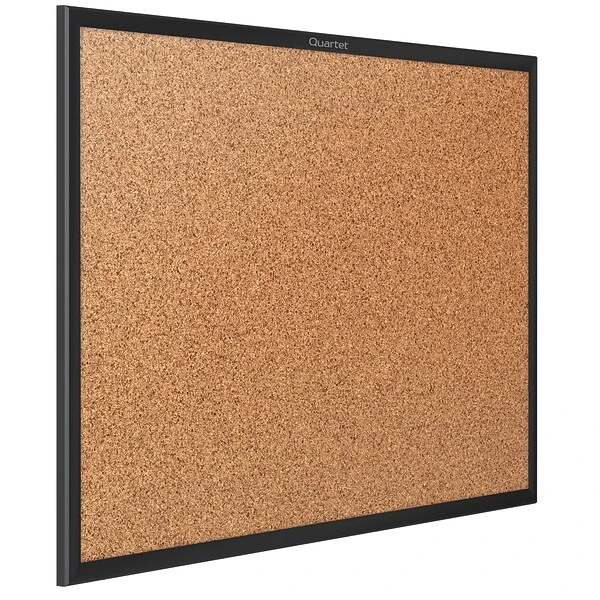 Quartet Classic Cork Bulletin Board, Black Frame, 2'W X 1.5'H (2301B) 3 Quartet Classic Cork Bulletin Board, Black Frame, 2'W X 1.5'H (2301B) - Image 3