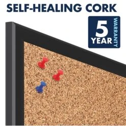 Quartet Classic Cork Bulletin Board, Black Frame, 2'W X 1.5'H (2301B) 12 Quartet Classic Cork Bulletin Board, Black Frame, 2'W X 1.5'H (2301B) -Prepa Furniture Shop sp56249464 s7