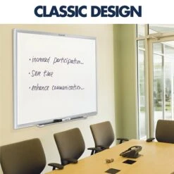 Quartet Nano-Clean Painted Steel Dry-Erase Whiteboard, Aluminum Frame, 3' X 2' (SM533) -Prepa Furniture Shop sp56251700 s7