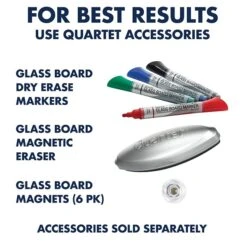 Quartet Infinity Magnetic Glass Calendar Dry-Erase Whiteboard, 3' X 2' (GC3624F) -Prepa Furniture Shop sp56254472 s7