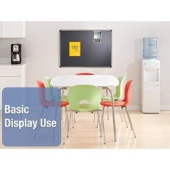 Quartet Prestige Foam Bulletin Board, Euro Frame, 3'H X 4'W (B364T) -Prepa Furniture Shop sp56257087 s7