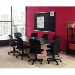 Quartet Prestige Foam Bulletin Board, Aluminum Frame, 3'H X 4'W (B344A) -Prepa Furniture Shop sp56261939 s7