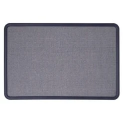 Quartet Contour Fabric Bulletin Board, Navy Frame, 3'H X 4'W (7694BE) -Prepa Furniture Shop sp56263485 s7