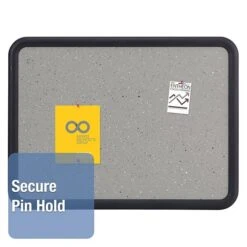 Quartet Contour Granite Bulletin Board, Black Frame, 3'H X 4'W (699375) -Prepa Furniture Shop sp56265607 s7