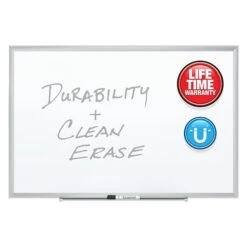 Quartet Premium DuraMax Porcelain Dry-Erase Whiteboard, Aluminum Frame, 6' X 4' (2547) -Prepa Furniture Shop sp56269585 s7