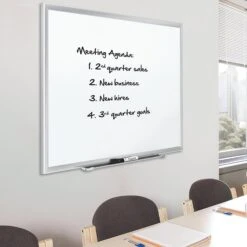Quartet Premium DuraMax Porcelain Dry-Erase Whiteboard, Aluminum Frame, 4' X 3' (2544) 13 Quartet Premium DuraMax Porcelain Dry-Erase Whiteboard, Aluminum Frame, 4' X 3' (2544) -Prepa Furniture Shop sp56270310 s7