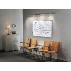 Quartet InView Total Erase Dry-Erase Whiteboard, Steel Frame, 3' X 2' (72982) -Prepa Furniture Shop sp56277288 s7